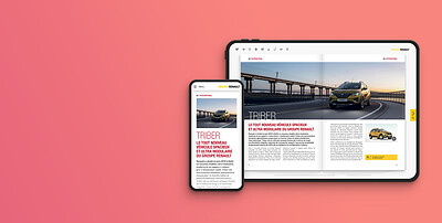 Mobile First : a Fluidbook designed for smartphones